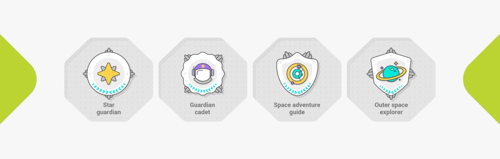 Globant | MyGrowth achievement badges