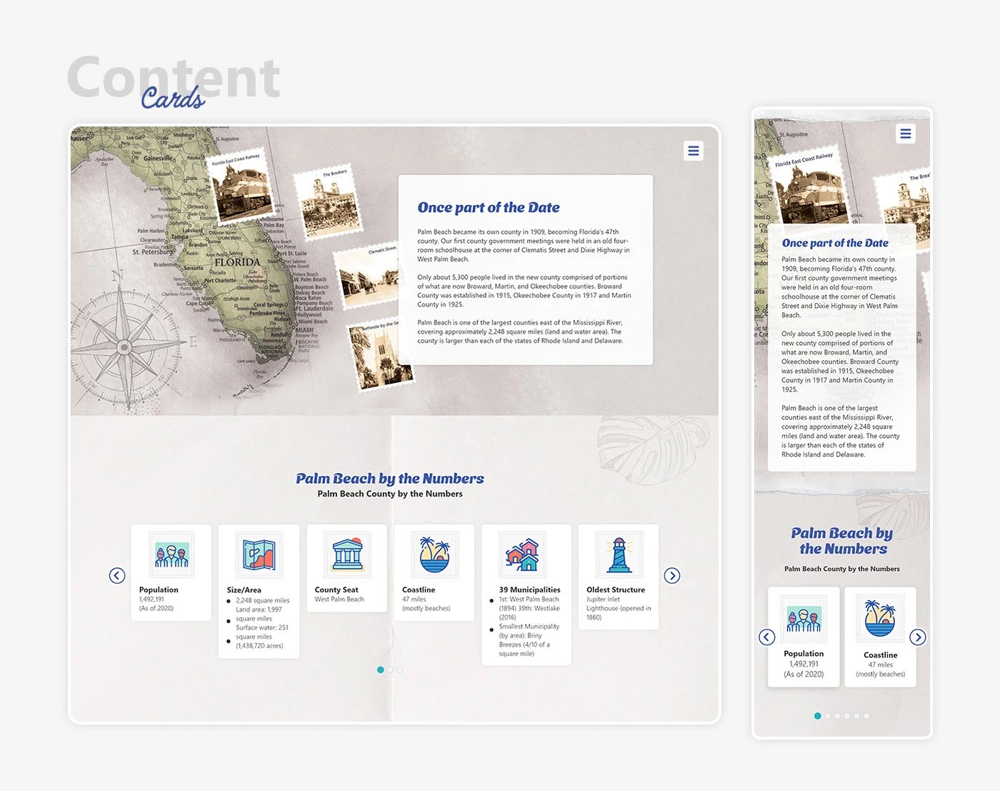 Welcome Guide landing page