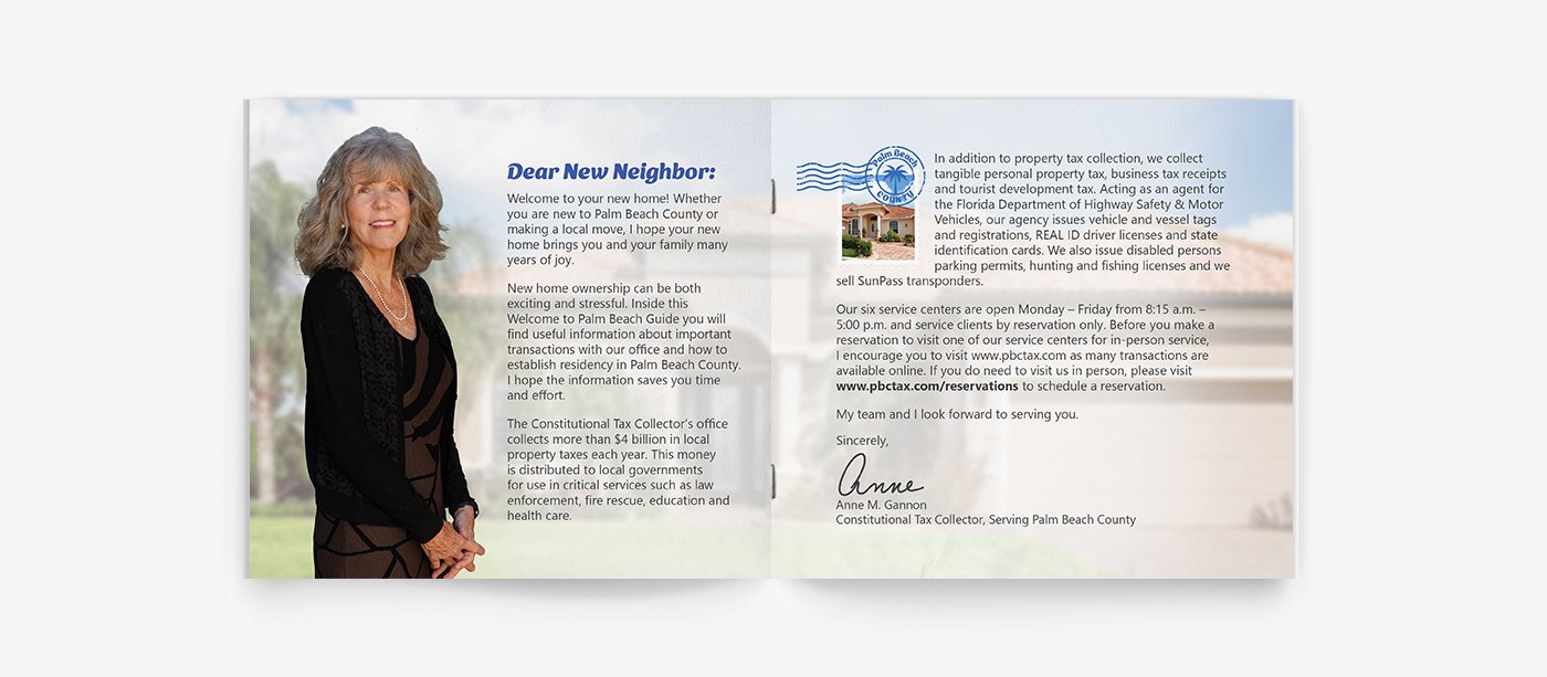 Welcome Guide brochure
