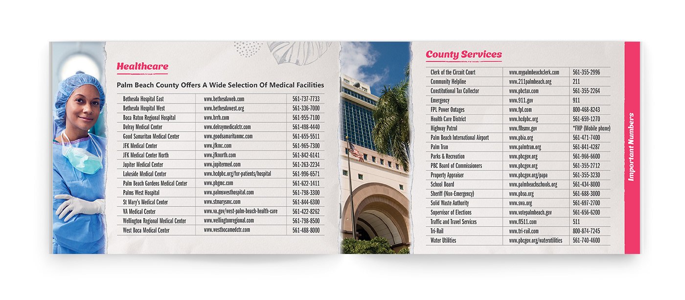 Welcome Guide brochure